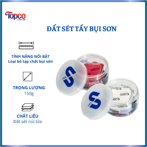 đất sét tẩy bụi sơn