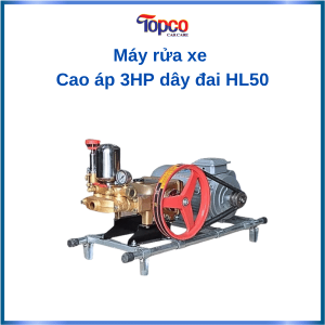 Máy Rửa Xe Cao Áp 3HP Dây Đai HL50