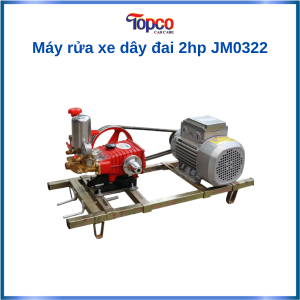 Máy rửa xe dây đai 2hp JM0322