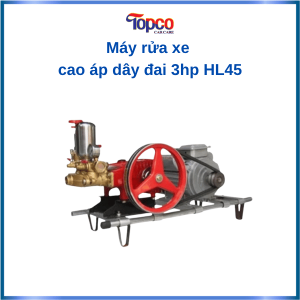Máy rửa xe dây đai 3hp HL45