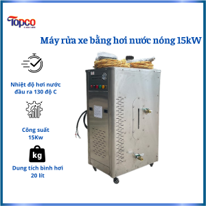 máy rửa xe bằng hơi nước nóng 15kW